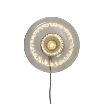 Wandlamp Brussels – Goud/Glas – Ø27cm