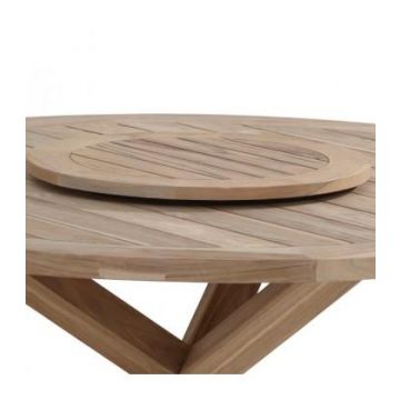 Louvre Lazy Susan teak