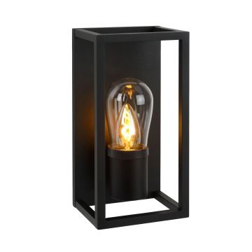 Wandlamp Badkamer 1xE14 IP54 Zwart