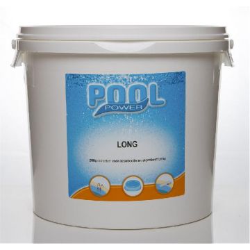 Long (Mini) 200gr 5kg tabletten voor desinfectie en algenbestrijding