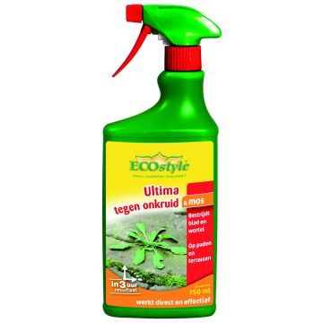 Ecostyle ultima onkruid/mos bestrijder spray 750 ml