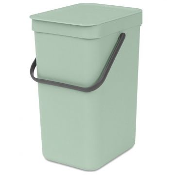 Afvalemmer Sort & Go 12 l jade groen