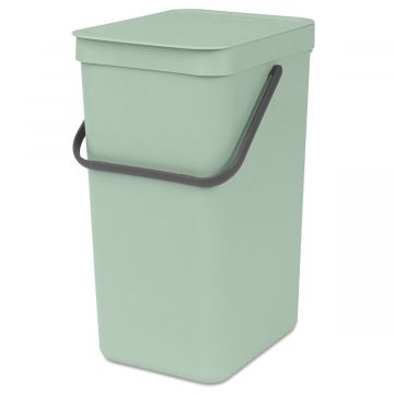 Afvalemmer Sort & Go 16 l jade groen