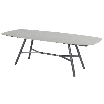 Tuintafel Benevento 240x110cm grijs