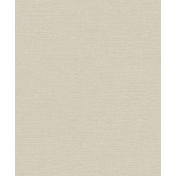 Behang linnen Touch plain beige