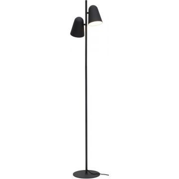 Vloerlamp Salamanca – Zwart – 28x28x145cm – 2L