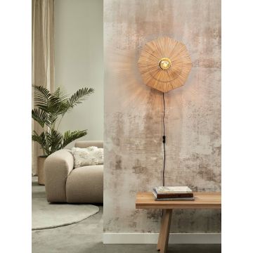 Wandlamp Panama 45cm naturel