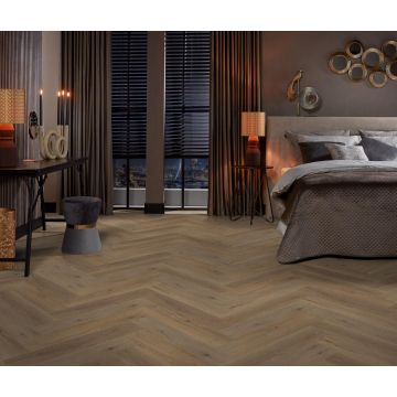 PVC Vernon Visgraat Silent Rigid Click Natural oak á 1,71 m² per pak