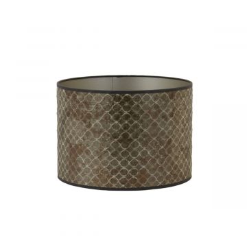 Shade cylinder 30-30-21 cm ELODI bronze