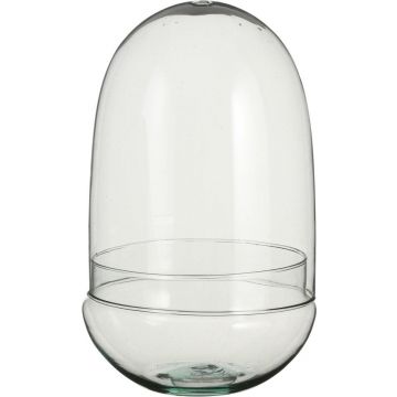 Phil terrarium stolp glas - h30xd19cm