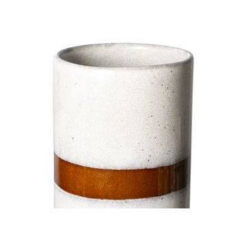 Vaas 70's ceramics Snow L