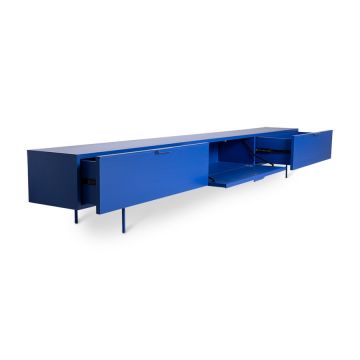 Tv-meubel 250 cm kobalt blauw