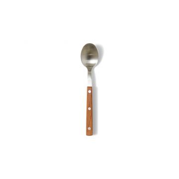 70s cutlery wooden dessert spoon