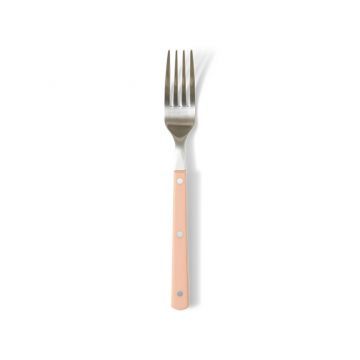 70s cutlery fork peach