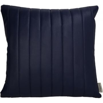 Kussen polyester blauw 