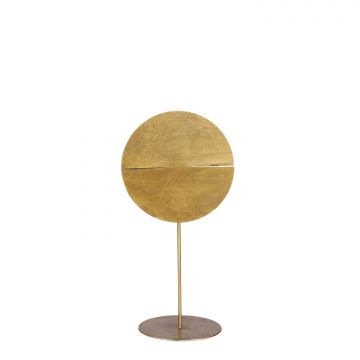 Tello decoratie object goud - l14xb10,5xh28cm
