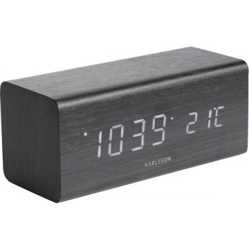 Alarm clock Block zwart