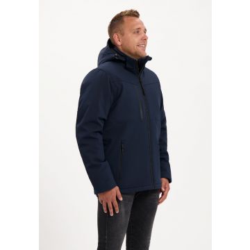 Softshell jas Davin L navy