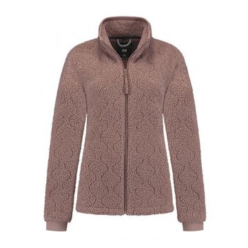 Teddy fleecevest Norel 42 roze