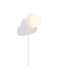 Wandlamp skyku cloud wit