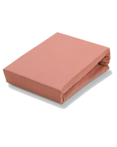 Hoeslaken Jersey soft brick dust 2-persoons