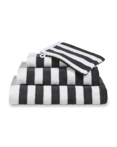 Washand Verona stripes off black