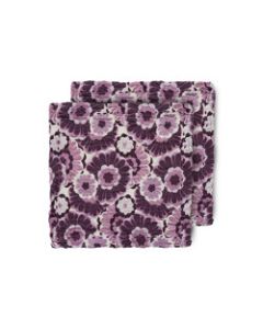 Servet Floral Burgundy (set van 2)