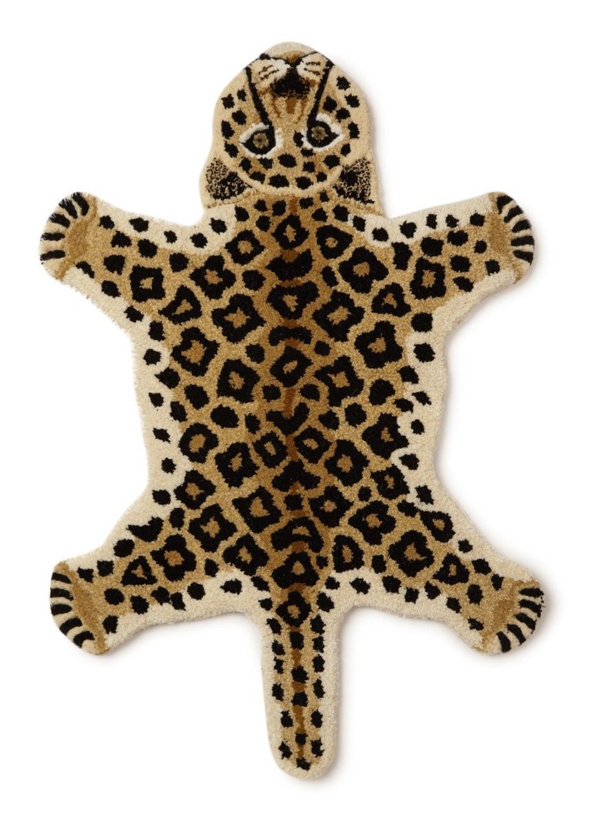 passend Woning periodieke Loony Leopard rug XL
