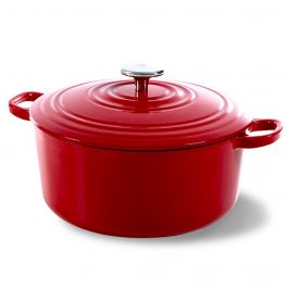 Braadpan Bourgogne 24 cm rood