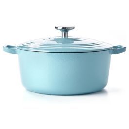 Braadpan Bourgogne 28 cm aqua blauw