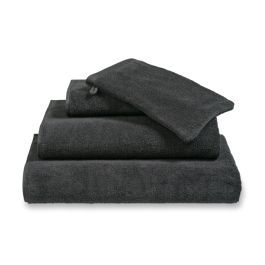 Handdoek Verona plain off black