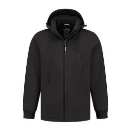 Gewatteerde Softshell Jas Bente Black L